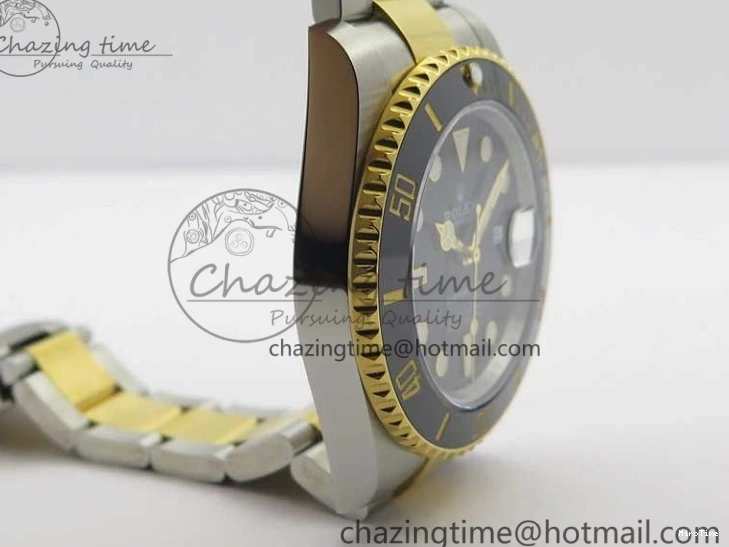 MiroTime 0309 Submariner 116613 LN Black Ceramic D1F 1:1 Best Edition Wrapped Gold SS Case and Bracelet A Lightweight 3186